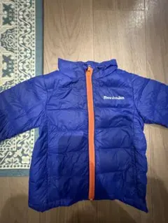 キッズ用ダウンジャケット 青