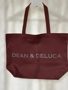 DEAN & DELUCA チャリティートートバッグ レッド　Lサイズ