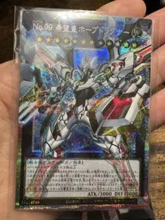 No.99 遊戯王　希望皇ホープドラグナー　オーバーフレームプリズマシク