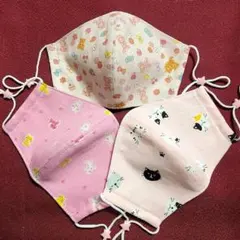 [N] 토끼 고양이 입체 마스크 핸드메이드 키즈 키즈
