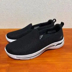 ❀美品 スケッチャーズ スリッポン 黒 ブラック 23cm