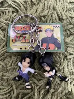NARUTO ナルト　疾風伝　サスケ ツインキーホルダー