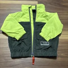BREEZE ウィンドブレーカー 90cm ライムグリーン