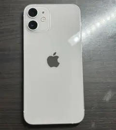 ジャンクApple iPhone 12mini ホワイト128GB SIMフリー