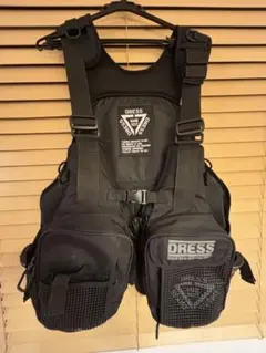 DRESS フローティング ゲームベスト AIR サポーター付 ブラック - メルカリ