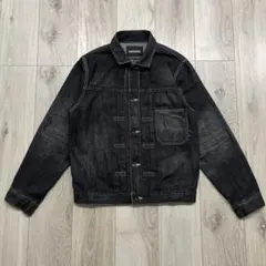 neighborhood 00s ジップアップ ブラックデニム ジャケット neighborhood 00s ジップアップ ブラックデニム ジャケット