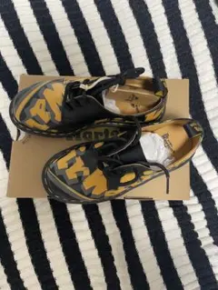 Dr. Martens アートプリント レザーシューズ 総柄 ブラック UK6 - メルカリ