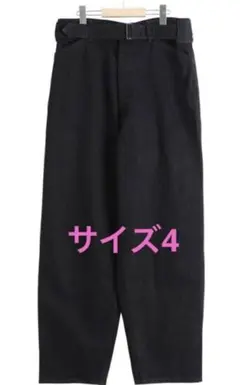 COMOLI 希少22SS ベルテッドデニムパンツ エクリュ 1 - メルカリ