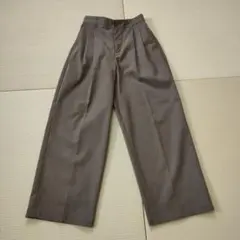 無印良品　コーデュロイワイドパンツ　S