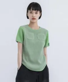 23SS kotohayokozawa コトハヨコザワ　ワッフルT Tシャツのサムネイル