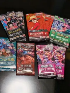 ワンピース カードゲーム ブースターパックセット　7種12ヶセット　新品