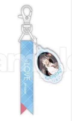 イコラブ　音嶋莉沙　DMMスクラッチくじ　リボンアクリルキーホルダー