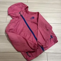ノースフェイス ウインドブレーカー ピンク 110