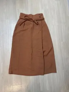 ウエストリボンタイトスカート