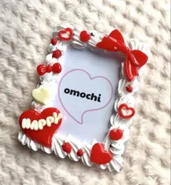 ホイップデコトレカケース　昭和のショートケーキ風