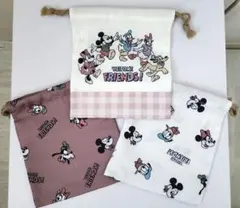 【新品】ディズニー☆巾着袋セット