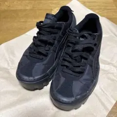 オニツカタイガー デレゲーション チャンク ブラック 25cm