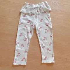 女の子　パンツ　さくらんぼ　フタフタ　110cm