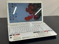 ✨️必見✨️可愛いホワイトノートパソコン❣️動画編集に✨TOSHIBA♪初心者・学生♪