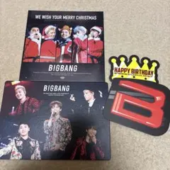 BIGBANG FC特典 クリスマスカード G-DRAGON バースデーカード