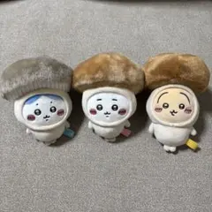 【3点セット】ちいかわ 季節だもん マスコット ハチワレ　うさぎ