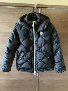 MONCLER ブラック ３wayダウンジャケット フード付き