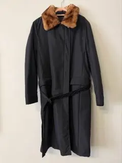 モンクレール Mantella ダウンフード付きポンチョ ケープ キャメル