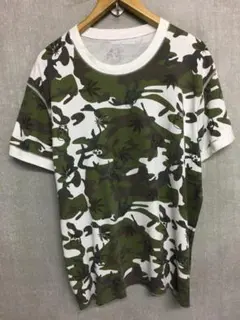 ルシアン ぺラフィネ スカル 迷彩 Tシャツ カーキ サイズXXLのサムネイル