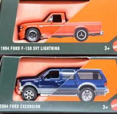 マッチボックス　2004　フォード　エクスカージョン　F-150 SVT　2台