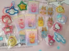 サンリオ プレミアム マスコット ぷっくり シール キティ 等 20点セット