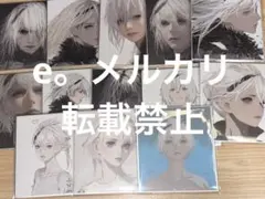NieR Series D.K 色紙 ニーア コンプリート 13枚 セット 2026年最新】NieR Series(ニーア シリーズ) ミニ色紙コレクション