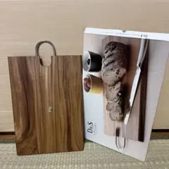 新品D&S ハンドル付き木製まな板Ｌサイズのサムネイル