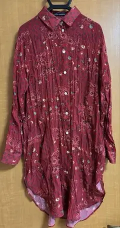 RODEO CROWNS長袖ワンピース 赤