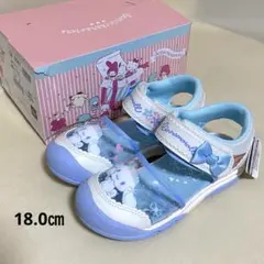新品　Sanrio SA C041 キッズサマーシューズ　シナモロール　18のサムネイル