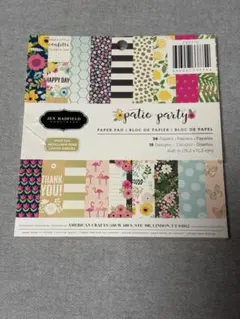 American crafts/Jen Hadfieldペーパーパッド 36枚