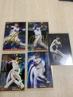 プロ野球チップス2019 筒香 宮崎 ソト 東 砂田 サイン入り 横浜