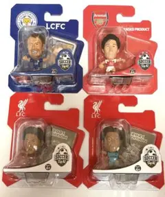 【サッカースターズ】日本人格安4体セット　岡崎慎司　南野拓実　冨安健洋