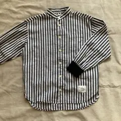 GENERATOR 130-140 ブラック・ホワイト　ストライプシャツ