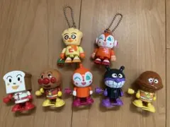 アンパンマン フィギュア 7体セット キーホルダー付き
