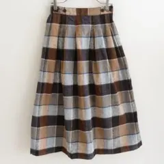 Samansa Mos2 サマンサモスモス チェック柄 秋冬スカート