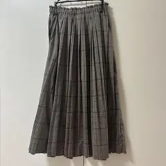 URBAN RESEARCH DOORS チェック柄プリーツスカートのサムネイル