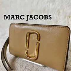 MARC JACOBS 二つ折り財布　スナップショット　バイカラー