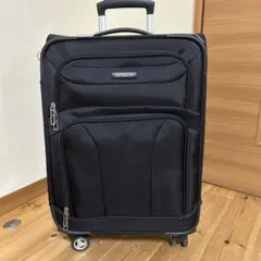 サムソナイト キャリーバッグ 4輪 黒 小型サイズ 機内持込不可のサムネイル
