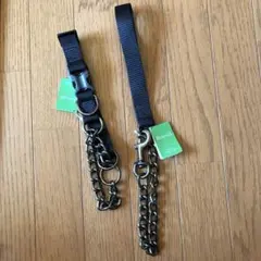 KOBE KOUBOU ハーフチェーンカラー＆リードL ブラック