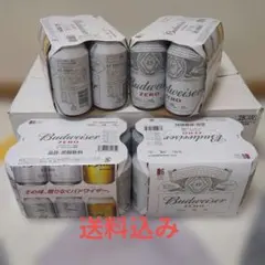 Budweiser ZERO 350ml 6缶パック×4セットのサムネイル