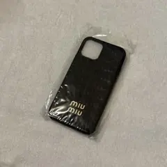 ▶︎◀︎ MIU MIU ミュウミュウ ▶︎◀︎ iPhone12/12pro ケース