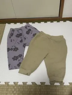 ベビーパンツ2枚セット80cm
