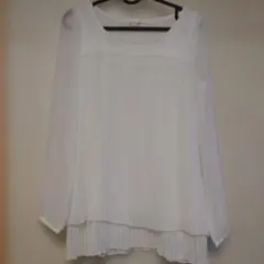 a.v.v standard ホワイト長袖ブラウス タンクトップのインナーセット