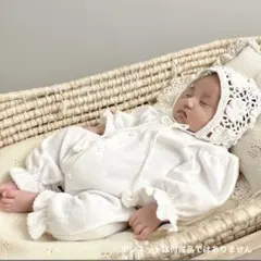 monbebe モンベベ　グローリーロンパース　退院着