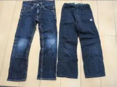 ミキハウス DOUBLE.B 長ズボン 120cm 男の子 2本セット